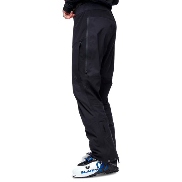 Black Diamond Dawn Patrol Hybrid Ski Pants Mens Black Large *Recco Avalanche NEW - Picture 3 of 6